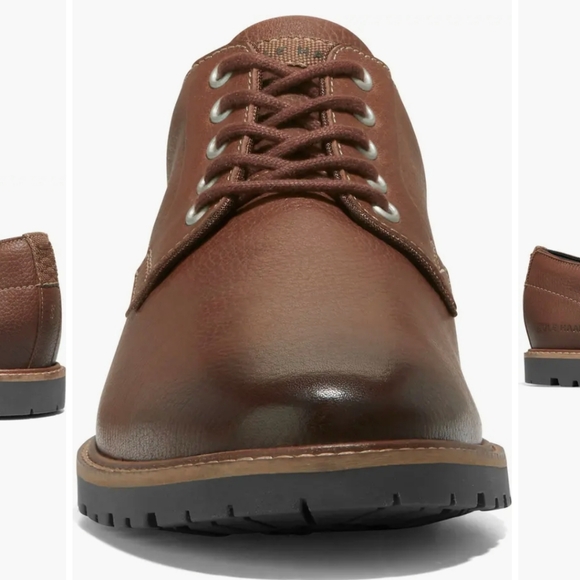 COLE HAAN MIDLAND Plain Toe Lug Sole Derby(MEN) SIZE 8.5- LIKE NEW main image 12